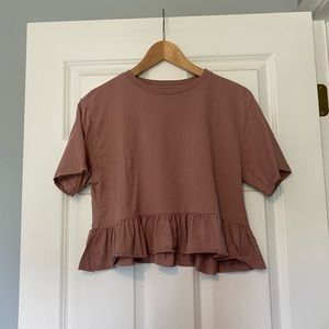 Peplum top